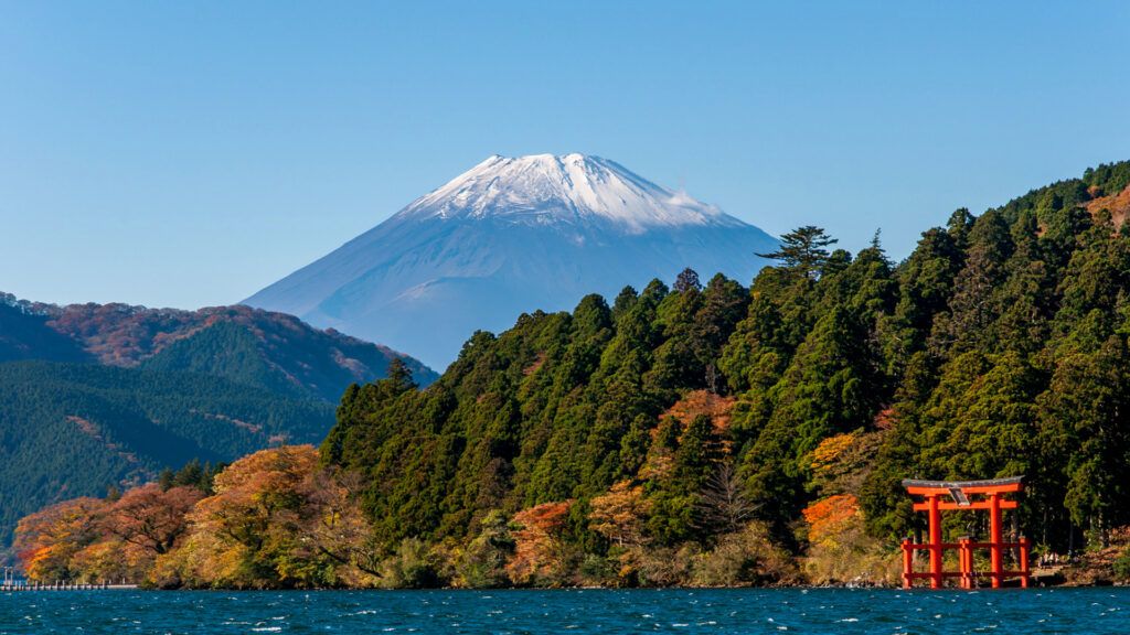 The Surroundings of Hakone Onsen