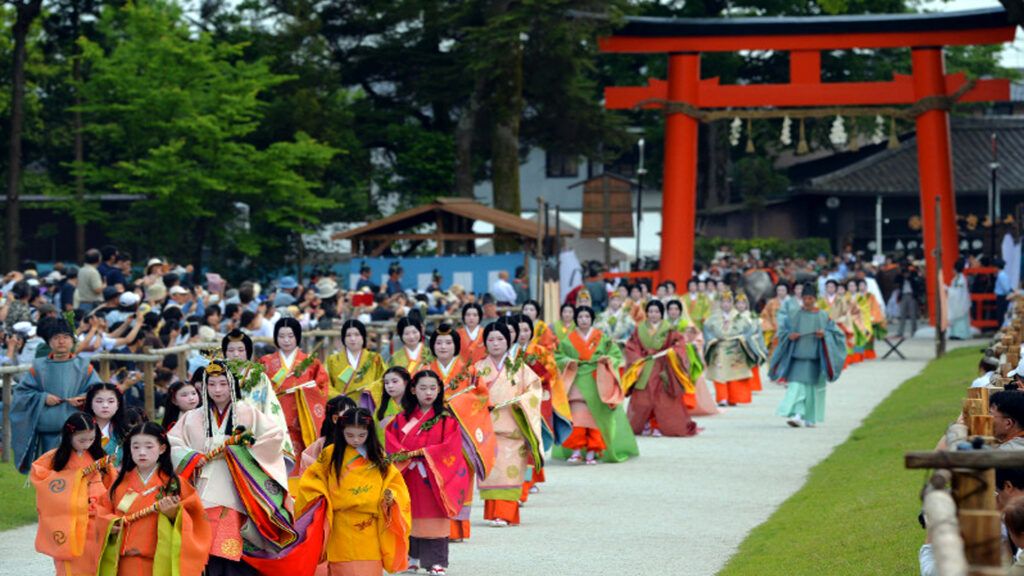 historical festivals in japan: aoi matsuri kyoto